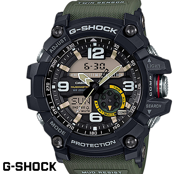 Casio G Shock ジーショック メンズ 腕時計 Gg 1000 1a3jf Mudmaster マッドマスター Master Of G マスターオブg カーキ グリーン 緑の通販はau Pay マーケット Gross