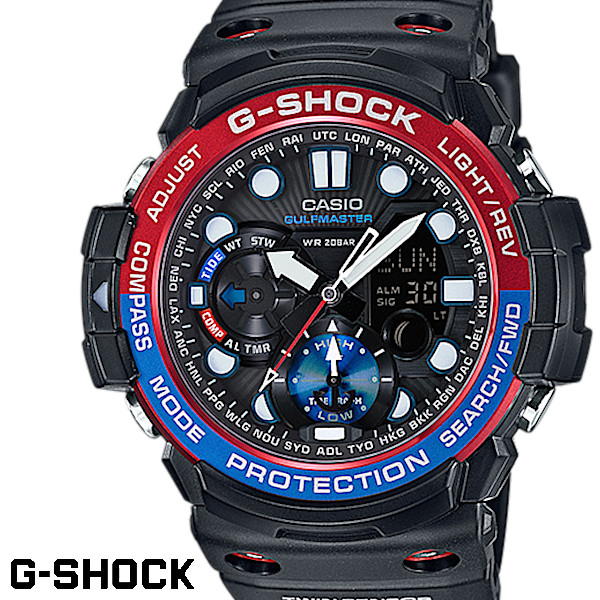 Casio G Shock ジーショック メンズ 腕時計 Gn 1000 1a ガルフマスター タイドグラフの通販はau Pay マーケット Gross