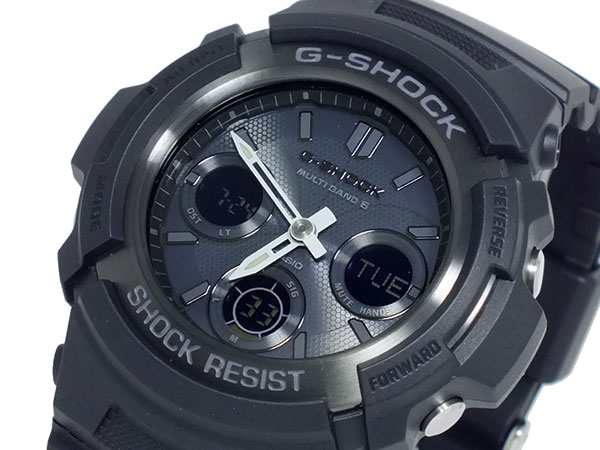 G Shock ジーショック 電波ソーラー 黒 ブラック デジタル アナログ ブランド メンズ 腕時計 Awg M100b 1a ｇ ｓｈｏｃｋ Gショック Caの通販はau Pay マーケット Gross