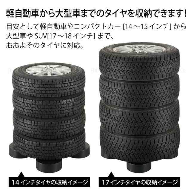 タイヤラック 1個 日本製 ブラック タイヤ収納 物置 タイヤ 収納庫 タイヤ ラック 横置き 屋外の通販はau PAY マーケット A-life  Shop au PAY マーケット－通販サイト