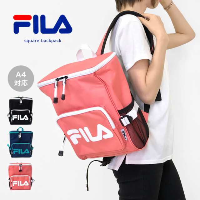 Fila フィラ リュック ロゴ スクエア 対応 バイカラー かわいい おしゃれ プレゼント ギフト メール便不可 Sa Bag 0363の通販はau Pay マーケット Cofuri コフリ