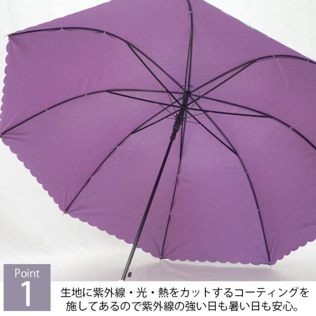 日傘 傘 雨傘 晴雨兼用 60cm 完全遮光 コーティング 送料無料 レディース Uvカット 深張り型 耐風 メール便不可 Ot Parasol 14の通販はau Pay マーケット Cofuri コフリ