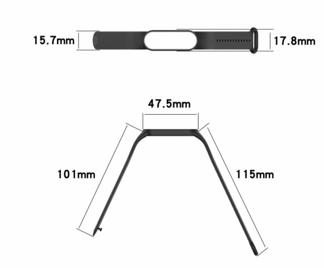 xiaomi mi band 6 band 5 band 7 バンド シリカゲルバンド band6 band5 band7 ベルト シリコン  リストバンド交換 柔らか ベルト ウォッの通販はau PAY マーケット - calme