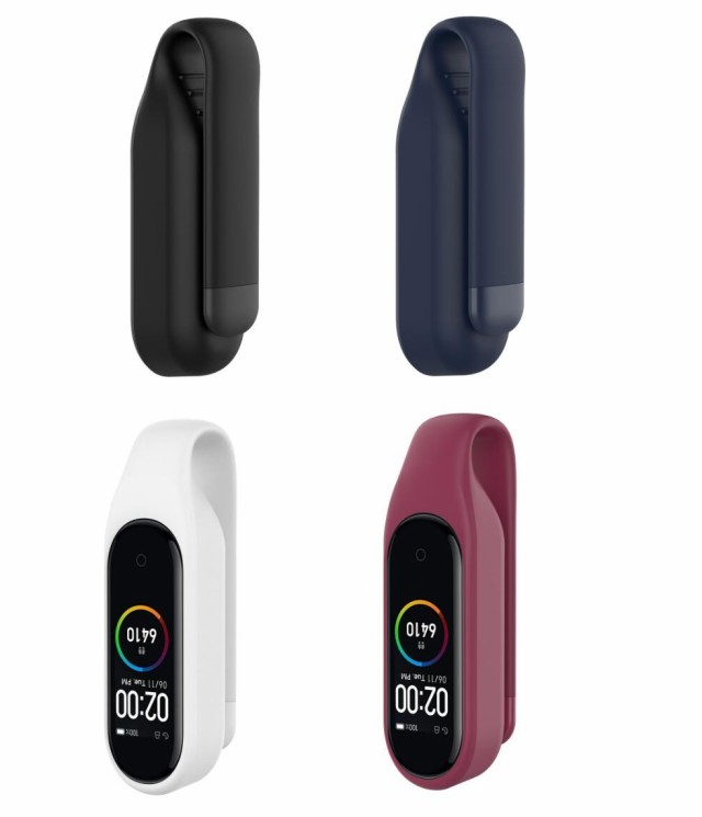 シャオミ Mi Band 5/6/7 シリコンバンド 保護ケース クリップ式 ホルダー 携帯便利 紛失防止 xiaomi band 5 band 6  band 7の通販はau PAY マーケット - calme