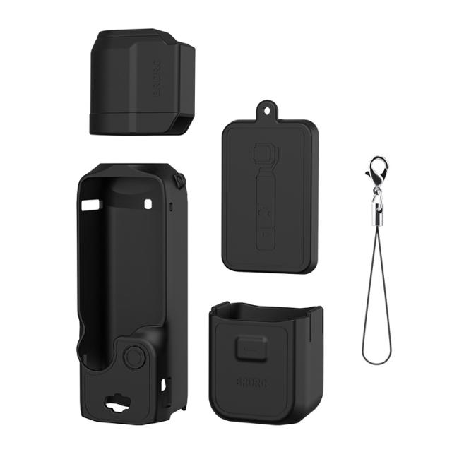 5点セット DJI Osmo Pocket 3 シリコンケース レンズカバー 液晶保護