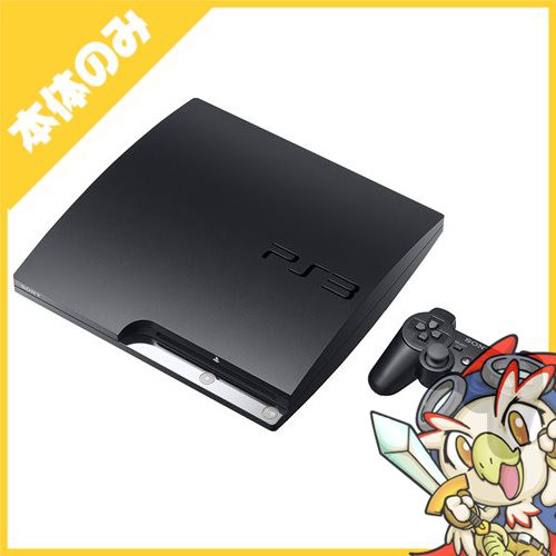 PS3 プレステ3 PlayStation 3 (160GB) チャコール・ブラック (CECH-2500A) SONY ゲーム機【中古】  本体のみ｜au PAY マーケット