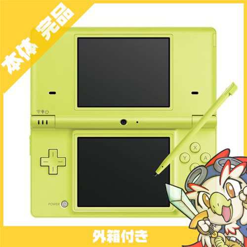 DSi ニンテンドーDSi ライムグリーンTWL-S-LMA 本体 完品 外箱付き