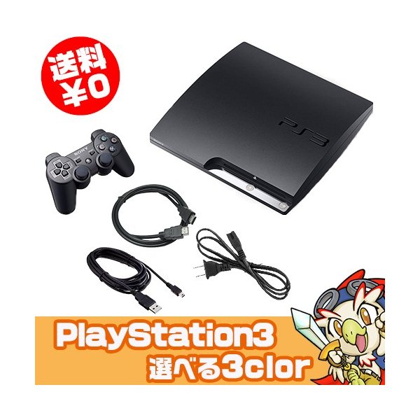 【入金確認後24時間以内に発送】箱無　PS3　本体　CECH-2100A　チャコールブラック　動作確認初期化済 1A0533-006hh/F4 箱なし SONY PlayStation 3 (120GB) チャコール・ブラック (CECH-2100A
