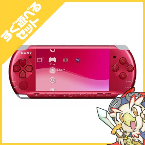 中古品 SONY ソニー PSP 3000 R・R（ラディアント