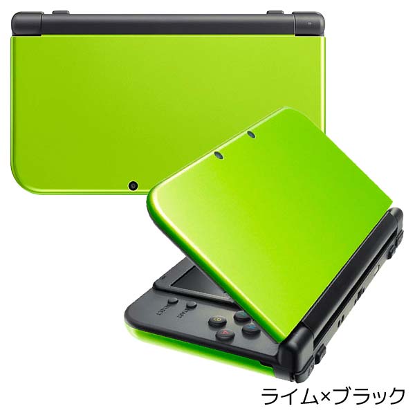 Newニンテンドー3DS LL ライム×ブラック本体 Newニンテンドー3DS LL
