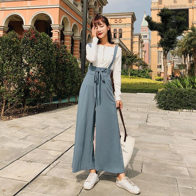 ボトムス ズボン ワイドパンツ ハイウエスト 春 夏 リボン 肩紐 1458の通販はau Pay マーケット ｓｗｅｅｔ ｇｉｒｌ ｆａｓｈｉｏｎ