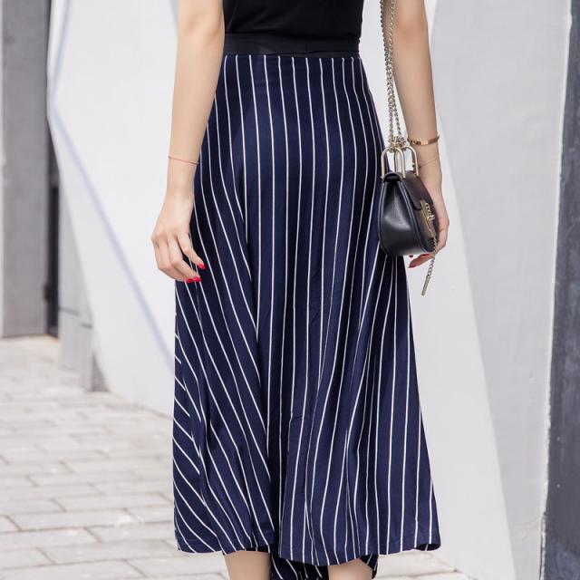 ストライプ スカート ミモレ丈 ラップスカート ハイウエスト 夏 1276の通販はau Pay マーケット ｓｗｅｅｔ ｇｉｒｌ ｆａｓｈｉｏｎ