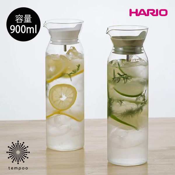 Hario ウォーターピッチャー 900ml ハリオ 耐熱ガラス カラフェ ジャグ ポット 熱湯 食洗機 茶葉 緑茶 紅茶 サングリア フレーバーウォーの通販はau Pay マーケット Tempoo