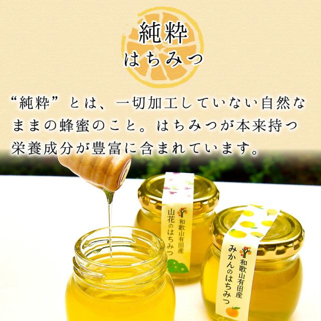 はちみつ みかん 和歌山 国産 450g 2個 純粋蜂蜜 蜂蜜 ハチミツ