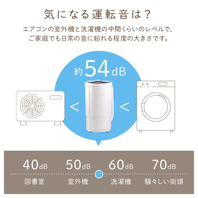 脱水機 小型 【1年保証/容量3kg】 電動 小型脱水機 すすぎ脱水機能
