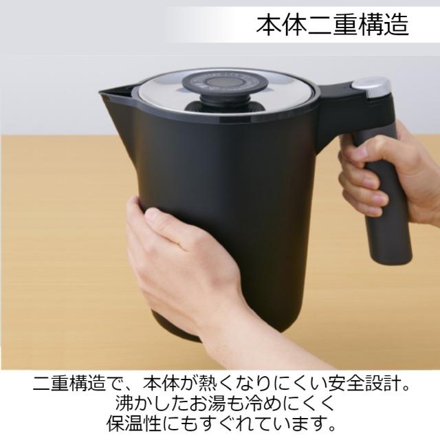 タイガー魔法瓶(TIGER) 電気ケトル 湯沸かし ステンレス わく子 0.8L 転倒お湯漏 1.2L 車用品・バイク用品 中古非常に良いタイガー魔法瓶(TIGER