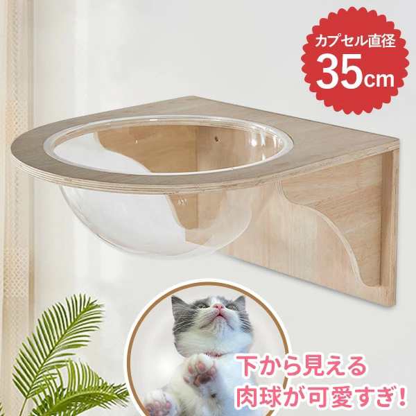 キャットウォーク 壁 足場 棚板 クリア キャットステップ 猫用 壁取り付け 壁面用 キャットタワークリアステップ キャット ステップ キャットツリー 壁用 ハンモック 送料無料の通販は