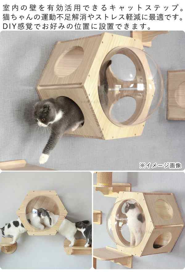 キャットウォーク 壁 壁付け 棚板 足場 猫 キャットステップ 木製 クリア 宇宙船 キャットタワー キャットハンモック クリアステップ キャット  ステップ キャットツリー 壁用 猫家具 猫 猫用 猫用品 ペット用品 おもちゃ シンプルの通販はau PAY マーケット - Regolith ...