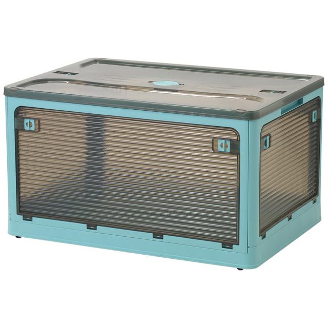 収納ボックス 折りたたみ 収納ケース 5面開き 積み重ね ふた付き