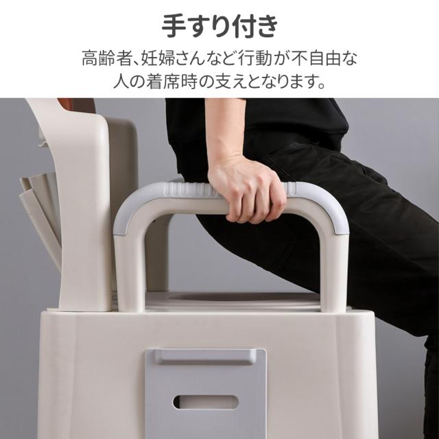 ポータブルトイレ 簡易トイレ 高齢者 妊婦さん 子供 トイレ 夜 介護 リハビリ 手すり 持ち運び 非常用 災害時 防災_1