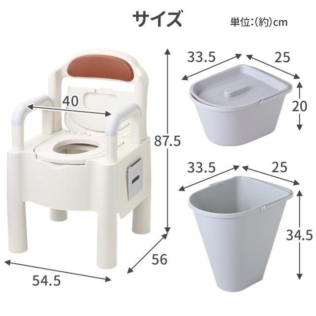 ポータブルトイレ 簡易トイレ 高齢者 妊婦さん 子供 トイレ 夜 介護 リハビリ 手すり 持ち運び 非常用 災害時 防災_8