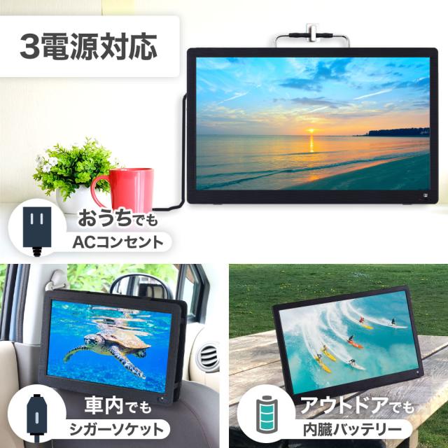 14V型　ポータブルスマートテレビFullseg地デジ内蔵　ネット動画対応 Amazon | [SmartTV] 14インチ 液晶テレビ スマートテレビ