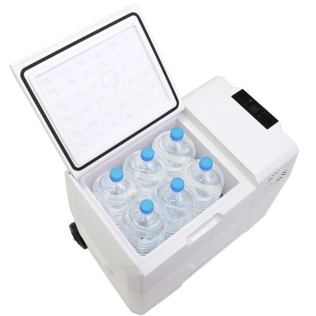 BONARCA 冷蔵 保温 冷凍 40L キャリータイプ ホワイト Amazon.co.jp: Bonarca 車載冷蔵庫 大型 【2カラー/3サイズ（30