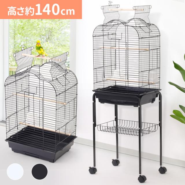 仕切り付き鳥かご　多頭飼い用バードゲージ 鳥用 鳥かご イタリアFOP バードケージ ディアナ ナチュラル