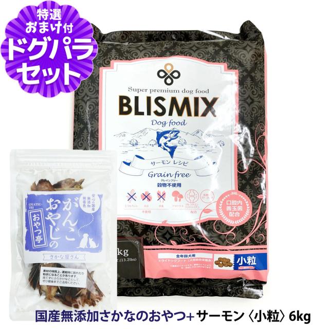 沖縄以外送料無料】ブリスミックス グレインフリー サーモン小粒6kg ＋ 
