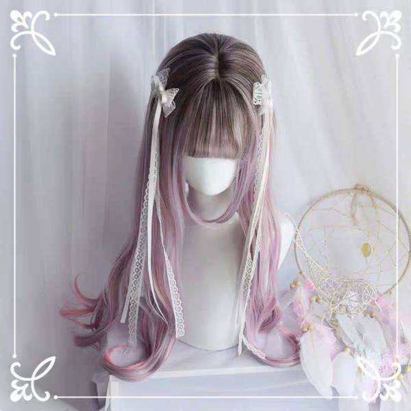 かつら コスプレ衣装 フルウィッグ ウィッグ カツラ Wig ピンク コスプレ ロング ゆめかわいい 耐熱 グラデーション 81の通販はau Pay マーケット Mahalo Shop