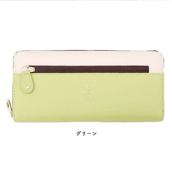VASKA by moz モズ 財布 長財布 なが財布 レディース ブランド 大容量