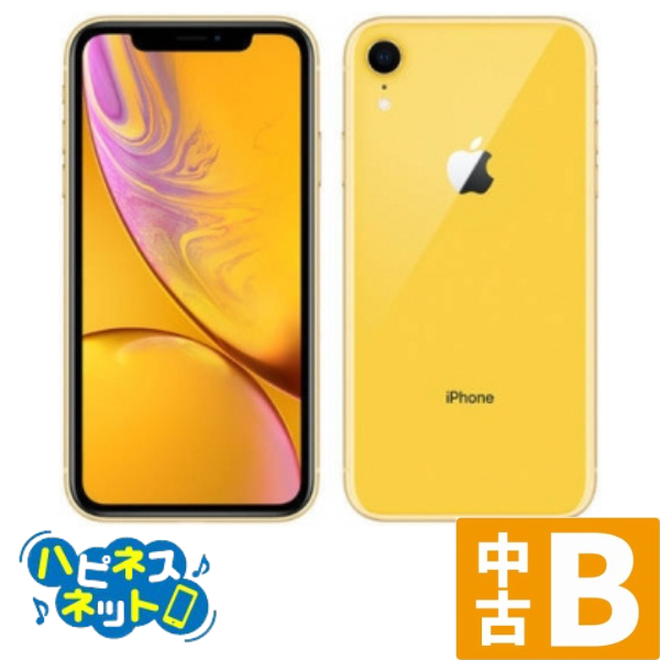 □Apple iPhoneXR 64GB イエロー スマホ本体□-