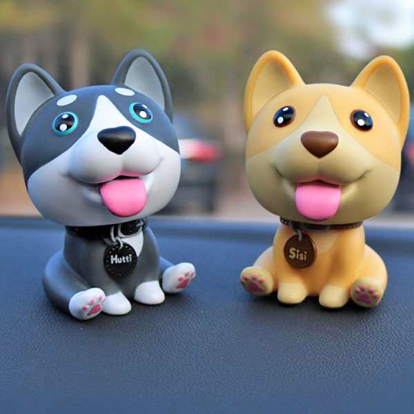 フィギュア 柴犬 バブルヘッド 犬 おもちゃ 首振り 人形 Doggi ボビングヘッド Shibe Doggo Fig030の通販はau Pay マーケット Humming H