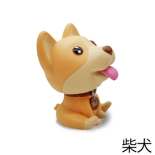 フィギュア 柴犬 バブルヘッド 犬 おもちゃ 首振り 人形 doggi