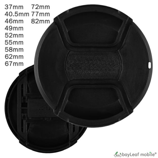 カメラ レンズキャップ 37mm 40.5mm 46mm 49mm 52mm 55mm 58mm 62mm 