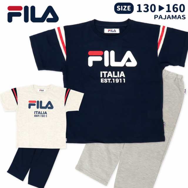 FILA パジャマ 半袖 メッシュ 130 140 150 160 夏 盛夏 フィラ 子供 服