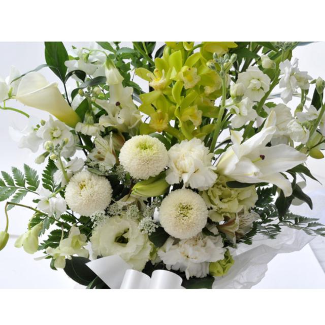 正規取扱店 お供え花 明日着 ユリ 供花 アレンジ 線香 花風ロータス蓮花 お花とお線香 セット お悔み お供え フラワーギフト 法事 命日 メッセージ 決算特価 送料無料 Keita Com Br