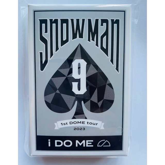 Snow Man 【 Snow Man トランプ 】 1st DOME tour 2023 i DO ME オフィシャルグッズの通販はau PAY  マーケット - FELIDAY | au PAY マーケット－通販サイト