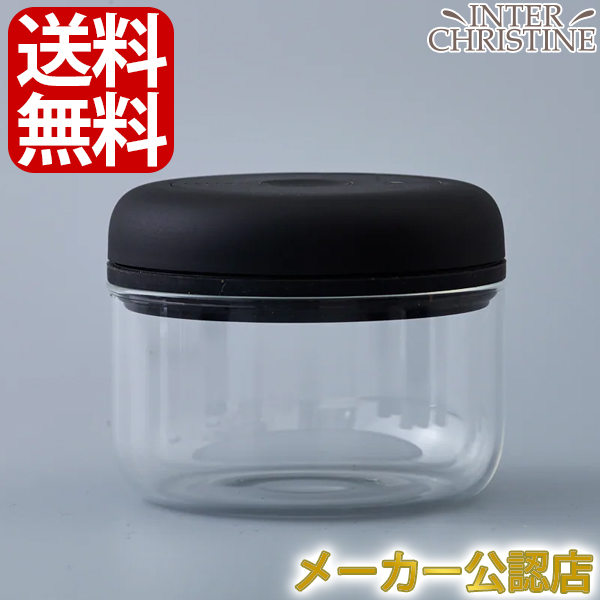 FELLOW フェロー Atmos Vacuum Canister ガラス 0.4L（アトモス真空キャニスター）浅煎りコーヒー豆(参考値) 0.4L: 170g 保存容器