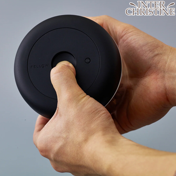 FELLOW フェロー Atmos Vacuum Canister ガラス 0.4L（アトモス真空キャニスター）浅煎りコーヒー豆(参考値) 0.4L: 170g 保存容器