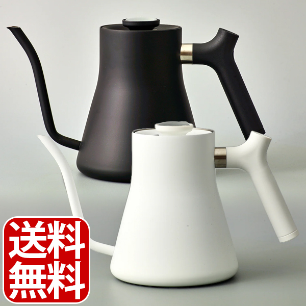【正規品】FELLOW フェロー　ケトル　Stagg Pour-Over Kettle 1リットル (直火・IH用ケトル)(ブラックorホワイト)