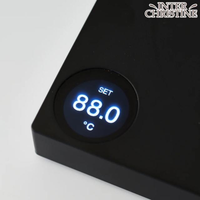 【正規販売店】FELLOW Stagg EKG PRO 温度計付き電気ケトル 900ml(0.9L) ブラック【日本仕様(コンセントプラグは日本対応）】【メーカー保証２年】