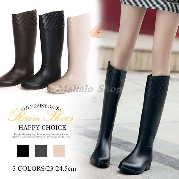 特価 長靴 レインブーツ インシューズ レディース きれいめ ベルト 美脚 通勤 防水 雨靴 梅雨対策の通販はau Pay マーケット Mahalo Shop