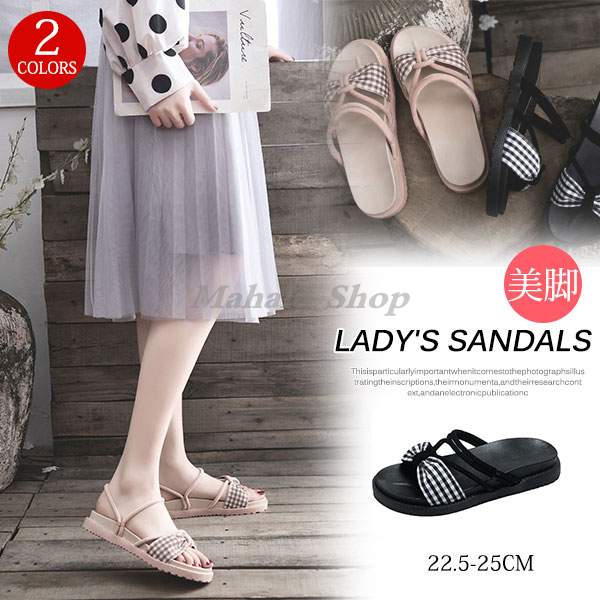 送料無料 沖縄を除く フラットサンダル レディース サンダル ぺたんこ リッパ ビーチサンダル 歩きやすい 夏 新作 美脚 ローヒール 履きの通販はau Pay マーケット Mahalo Shop