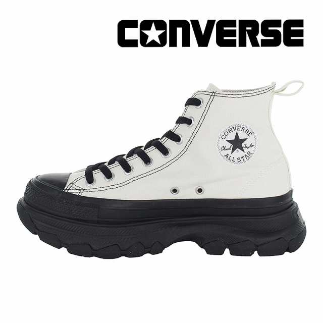 ≪セール≫コンバース CONVERSE メンズ/レディース スニーカー オールスター （Ｒ） トレックウエーブ HI ホワイト/ブラック ハイカット  ｜au PAY マーケット