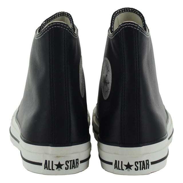 送料無料 コンバース CONVERSE メンズ/レディース スニーカー レザー オールスター （Ｒ） HI ホワイト ブラック オールスター(R) ハイカット ECCOレザー社 靴 シューズ 白 黒 通学 父の日_19
