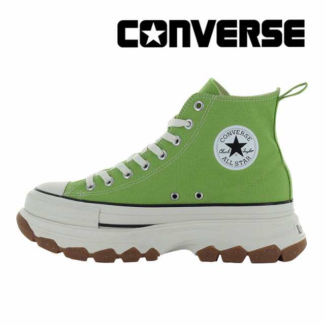 ≪30%OFF≫送料無料 コンバース CONVERSE メンズ/レディース スニーカー オールスター （Ｒ） トレックウエーブ HI ライトグリーン ハイ