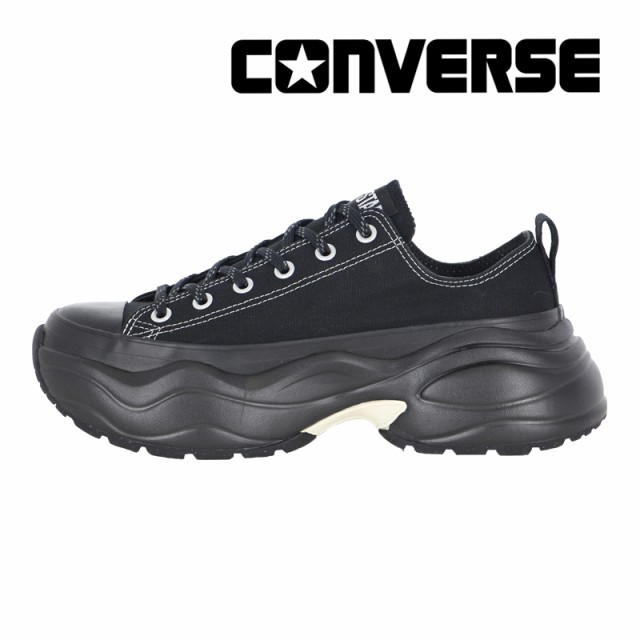 ≪20%OFF≫★11月発売★秋冬新作送料無料コンバース CONVERSE メンズ/レディース スニーカー オールスター （Ｒ） サージトレーナー OX ブラック/ブラック ローカット アレンジモデル 靴 シューズ _nov