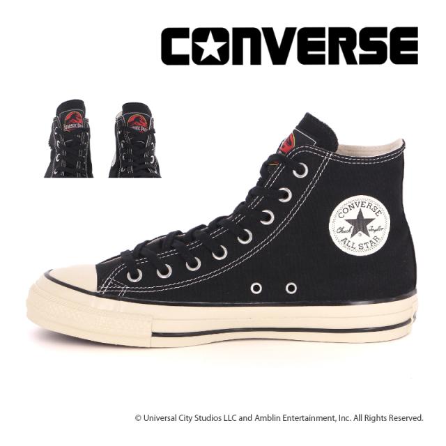 ★8月8発売★ 秋冬新作 送料無料 コンバース CONVERSE メンズ/レディース スニーカー オールスター エイジド RL HI / ジュラシック･パーク ブラック/カモ オールスター エイジド コラボレーションモデル ジュラシックパーク
