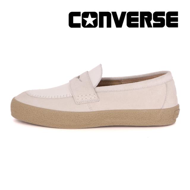 ★9月発売★ 秋冬新作 送料無料 コンバース CONVERSE メンズ/レディース スニーカー CS ローファー II SK ベージュ/ホワイト アレンジモデル ユニセックス・アーカイブのランニングシューズであるROAD MACHINEをスケート仕様にアップデートしたモデル スニーカー 通勤 通学